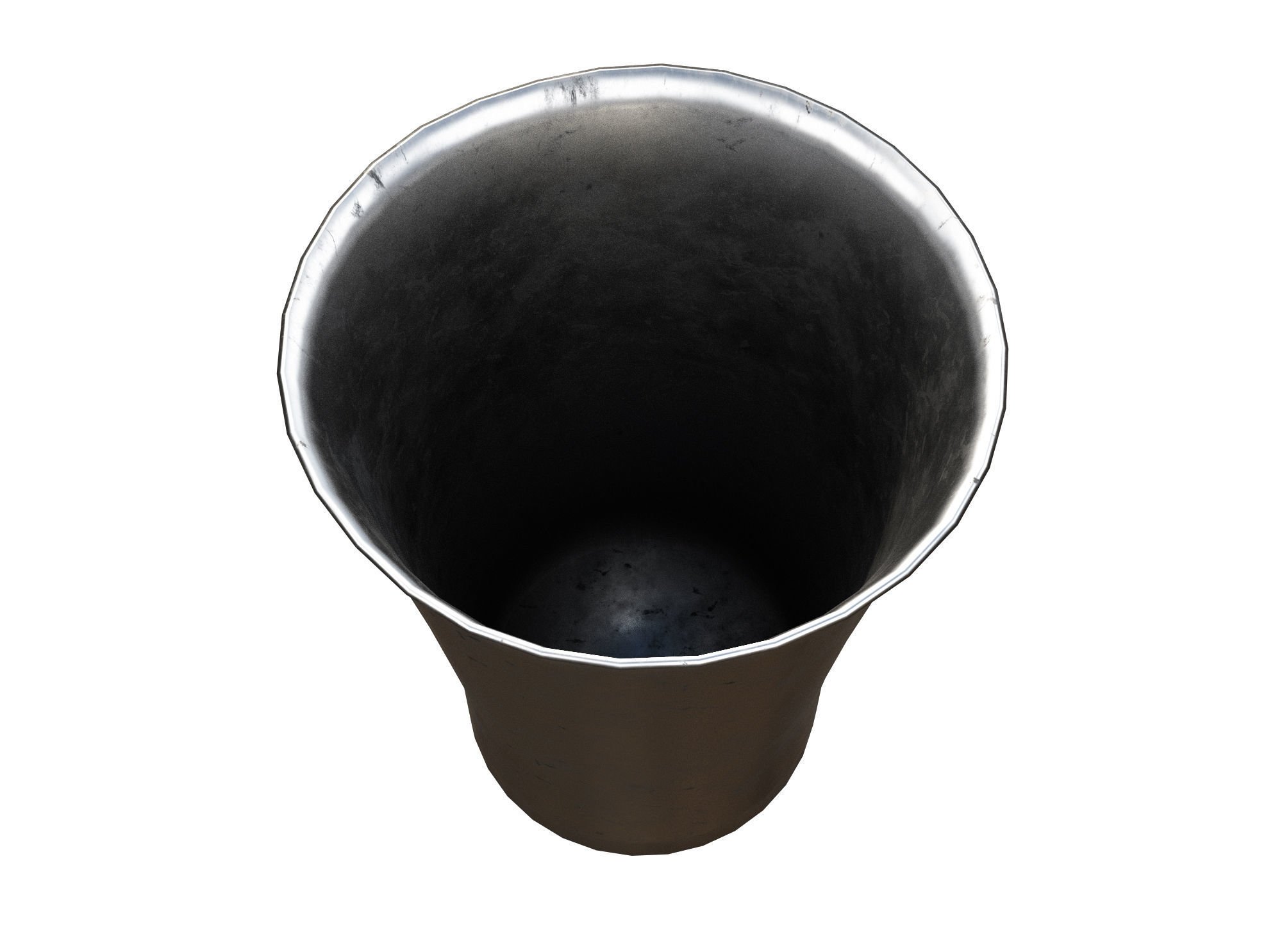 Medieval Cups Low-poly 3D model_2