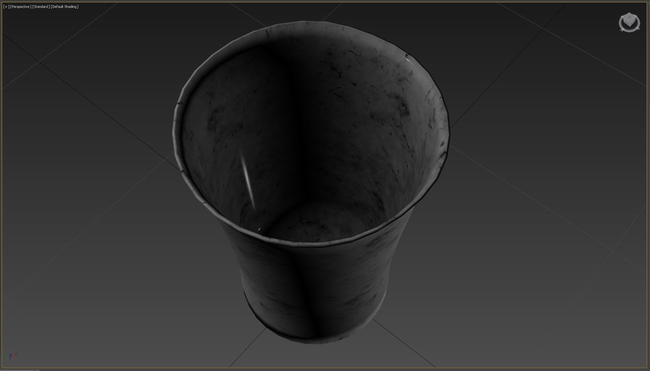 Medieval Cups Low-poly 3D model_6