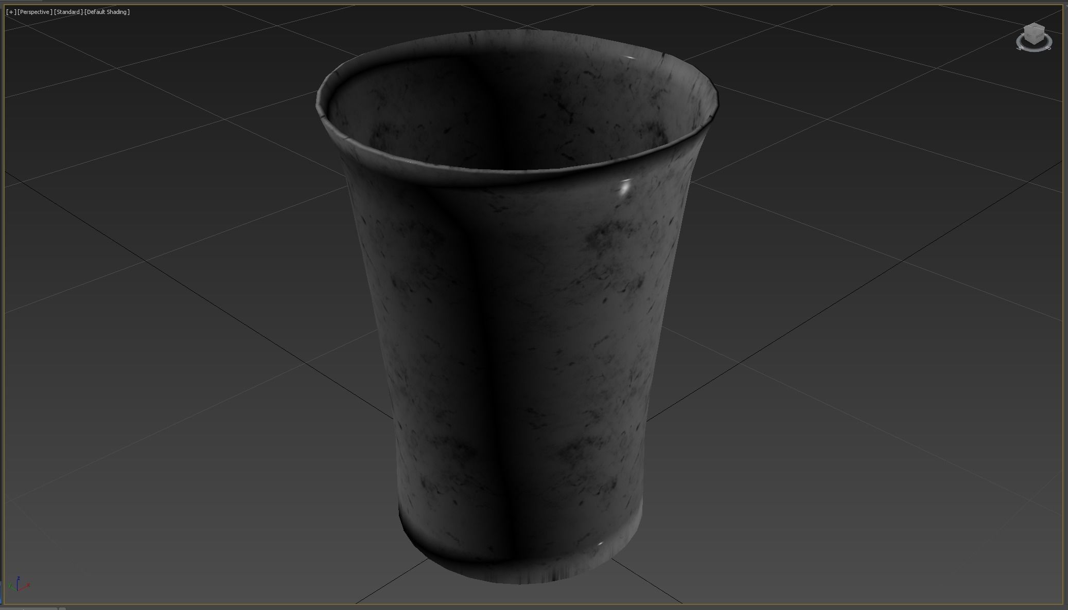 Medieval Cups Low-poly 3D model_5