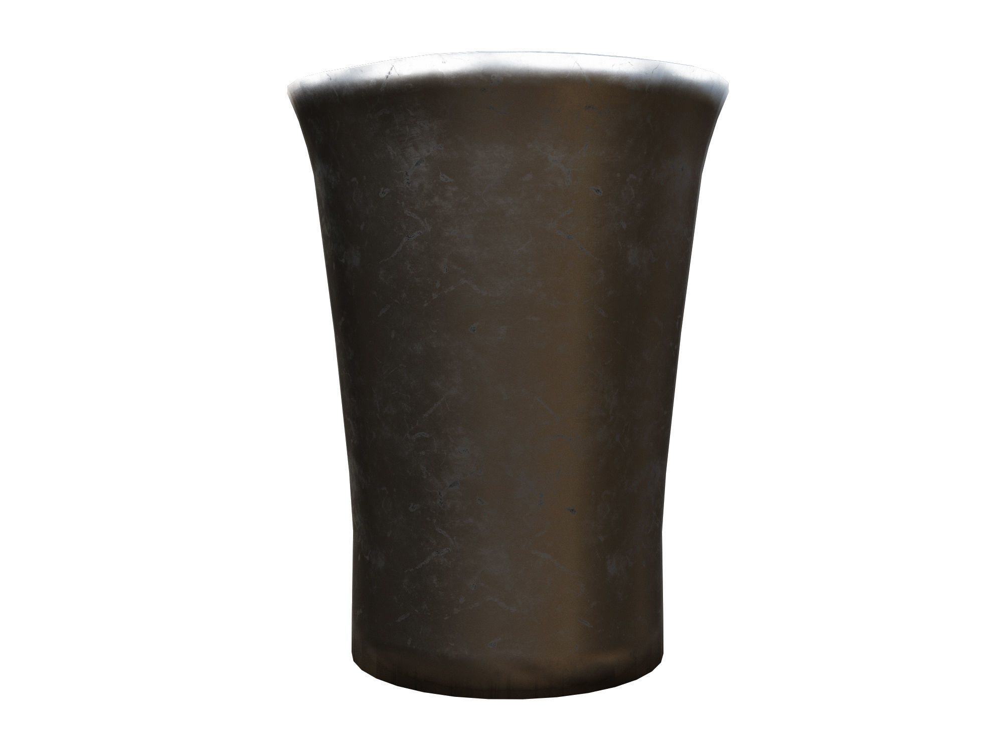 Medieval Cups Low-poly 3D model_1