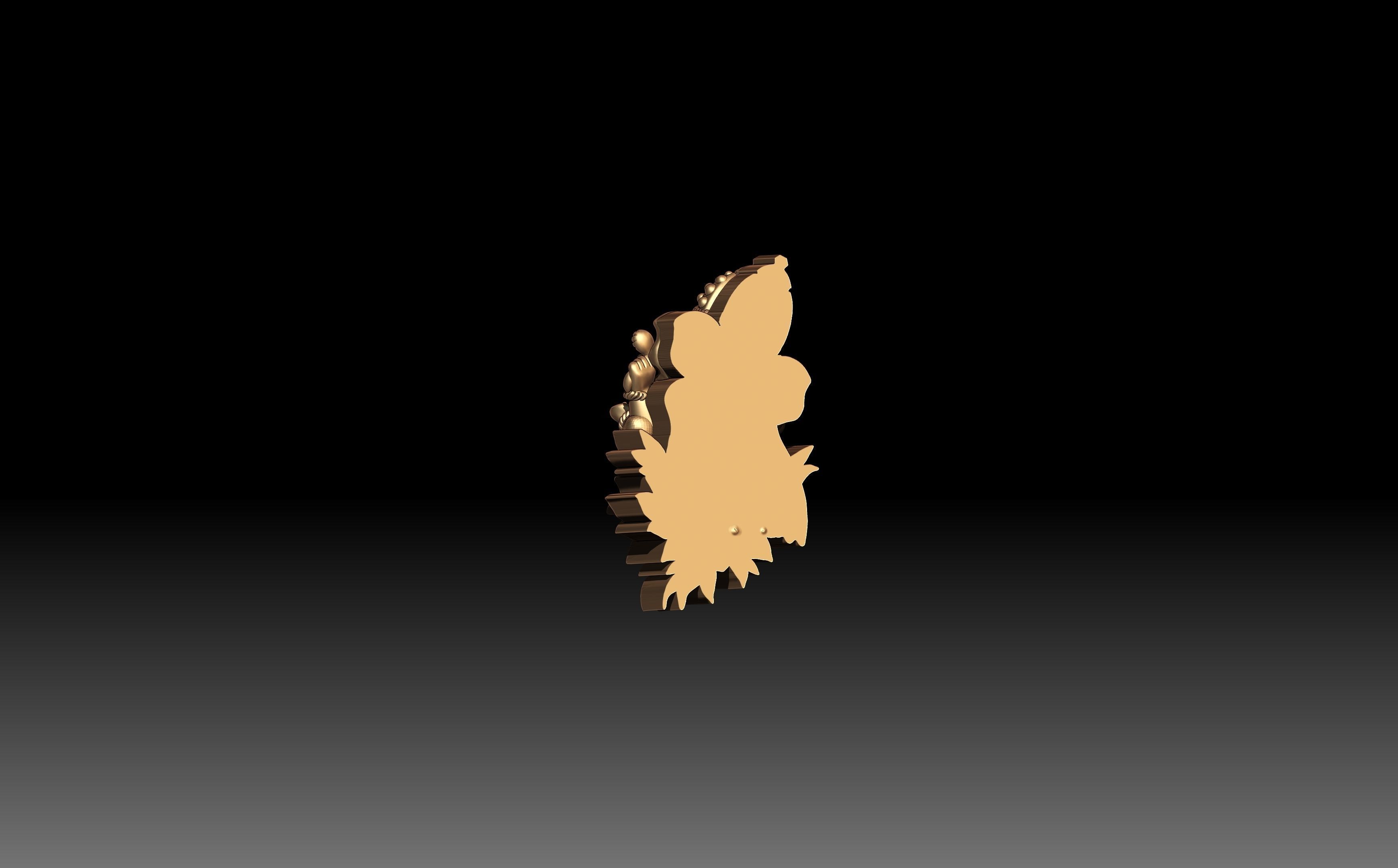 VINAYAGAR PENDENT 3D print model_13