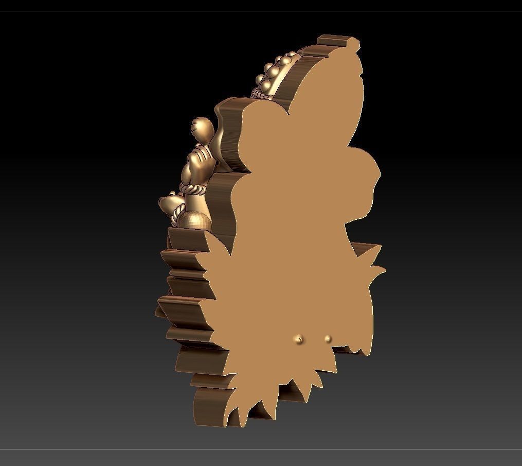 VINAYAGAR PENDENT 3D print model_9