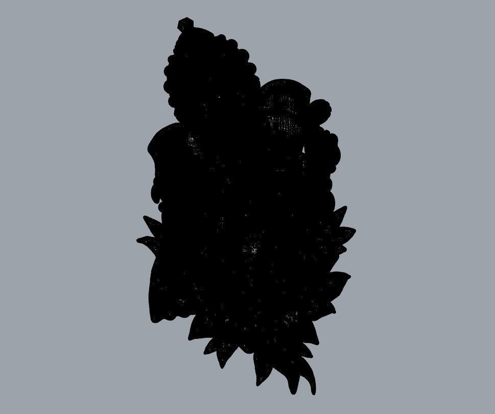 VINAYAGAR PENDENT 3D print model_1