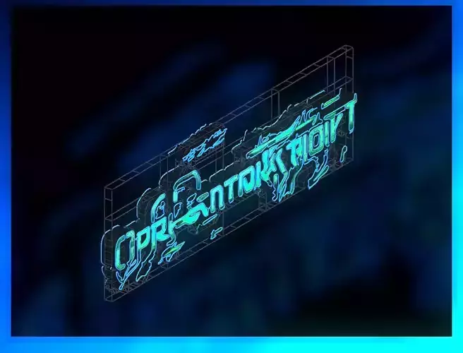 Sci-Fi Sci Fi Cyberpunk City Neon Ad Light Board Street 07