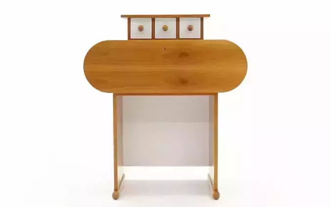 Barbarella Writing Desk by Ettore Sottsass for Poltronova