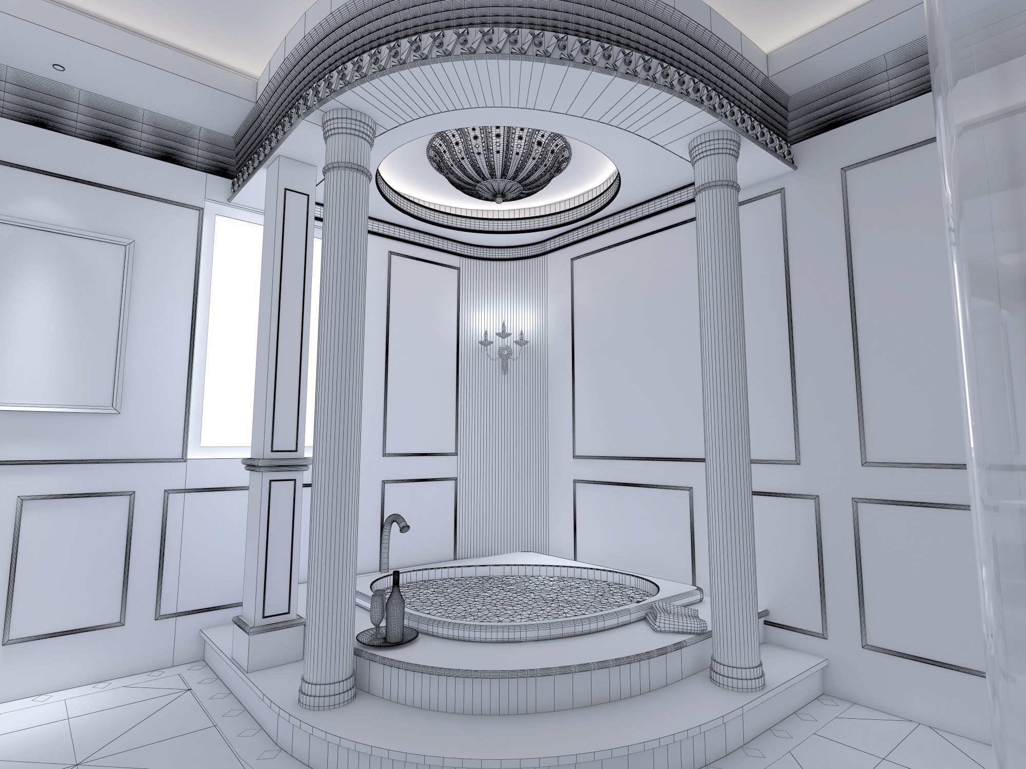 Bathroom 50 3D model_8