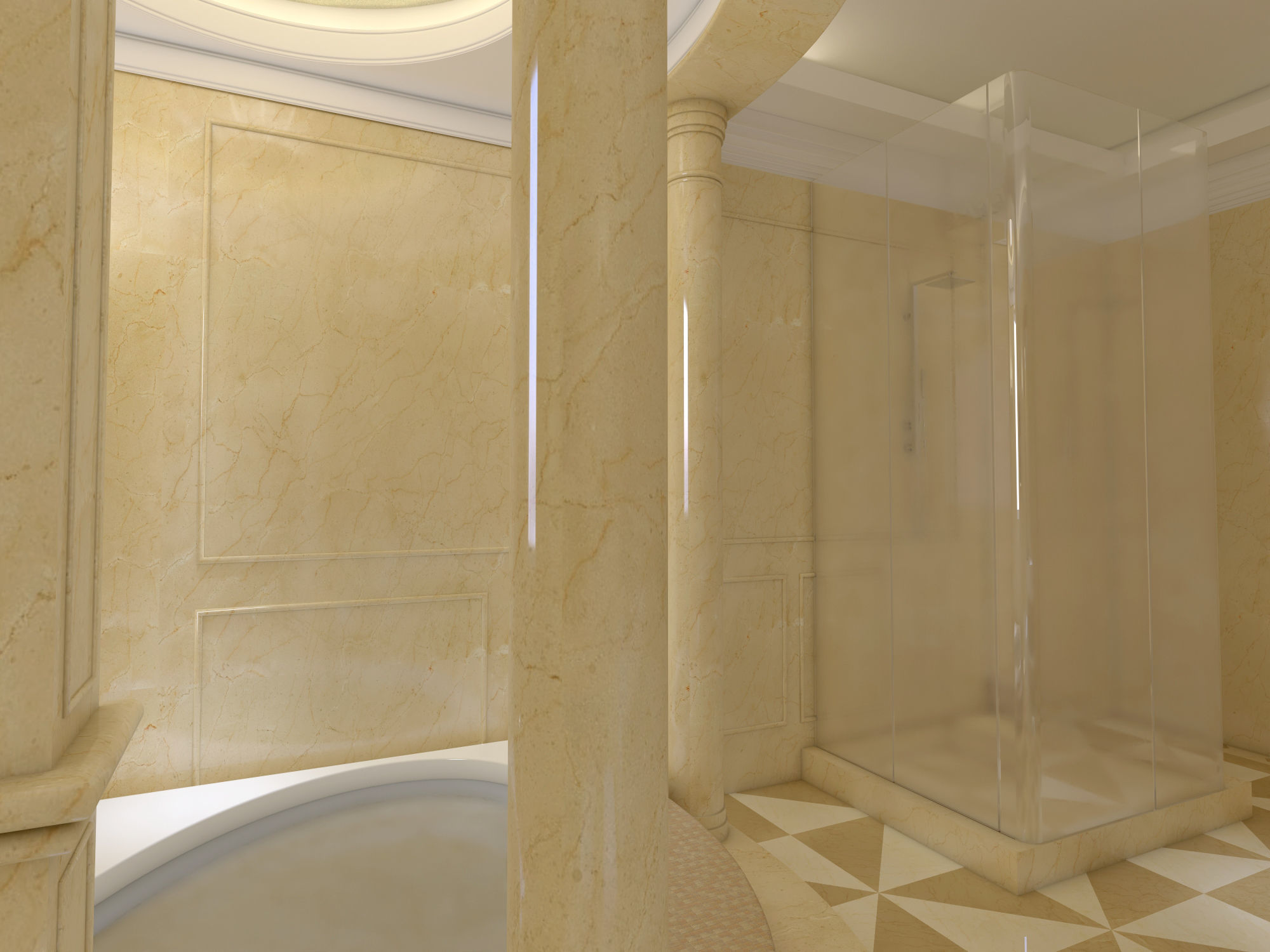 Bathroom 50 3D model_2