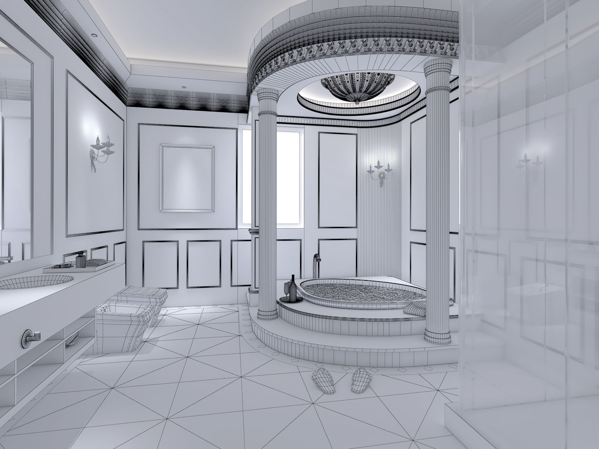 Bathroom 50 3D model_7