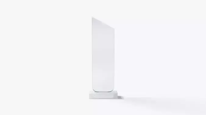 Peak Glass Award Trophy - crystal plaque trophies