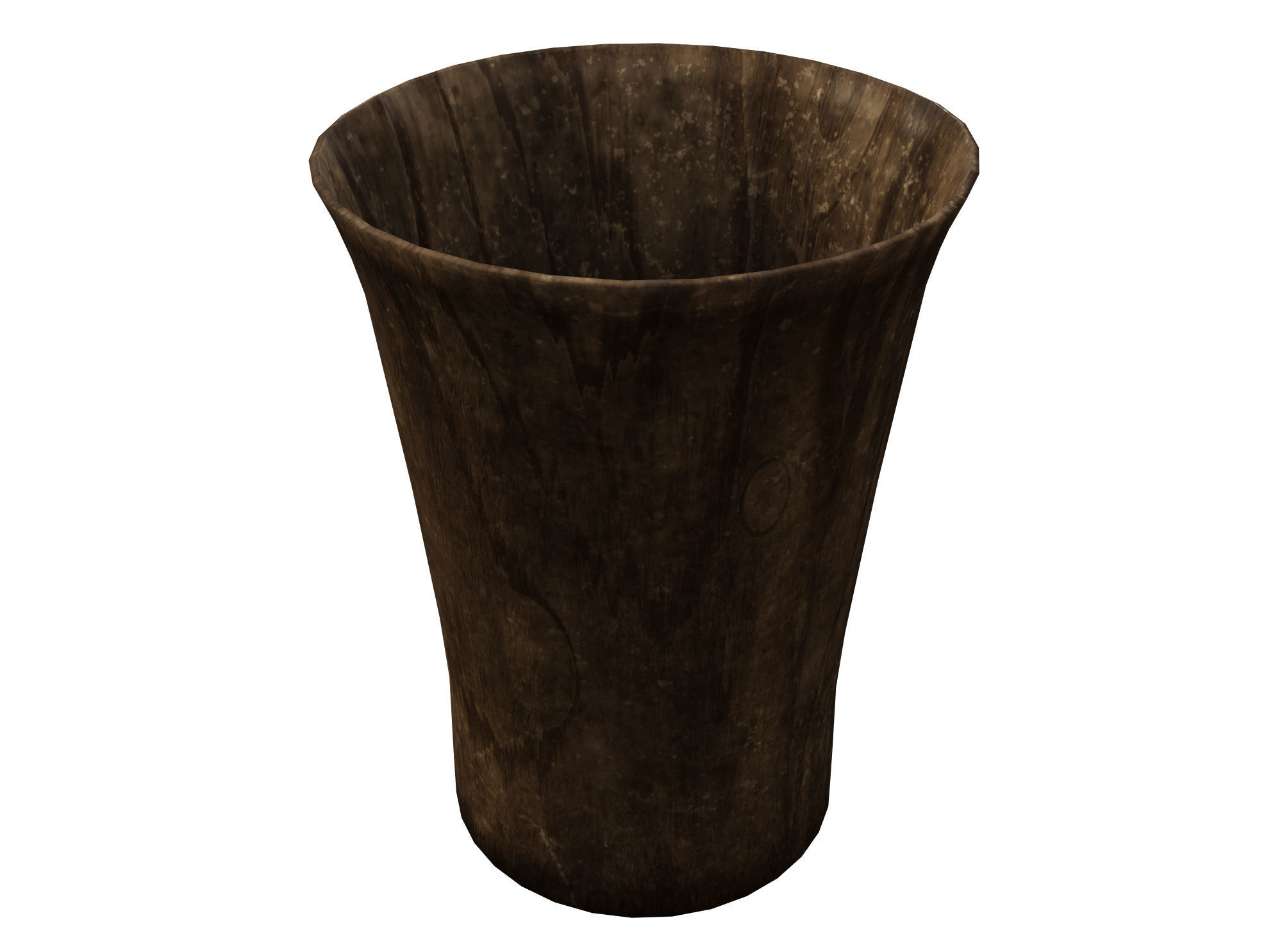 Medieval Cups Low-poly 3D model_1
