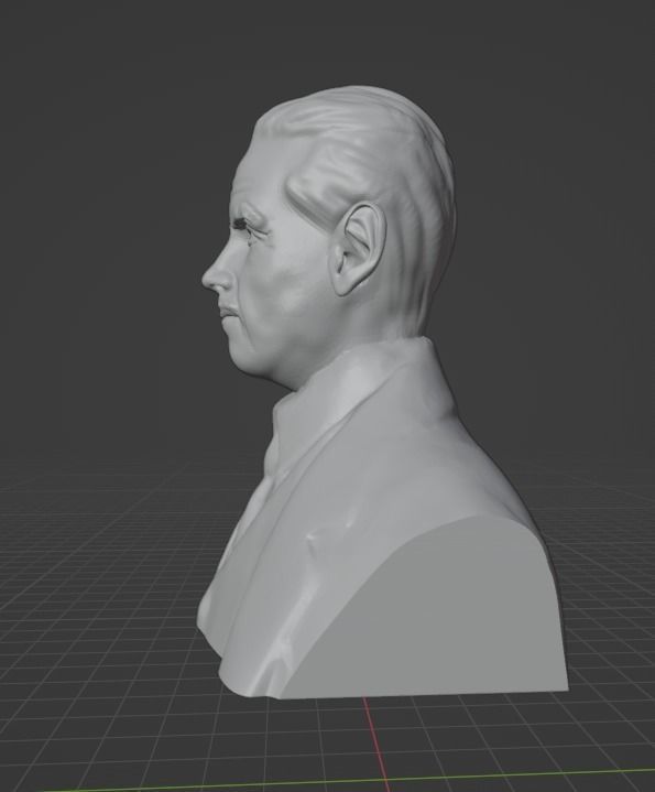 Howard Hughes 3D print model_16