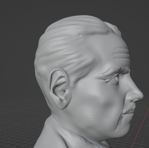 Howard Hughes 3D print model_15