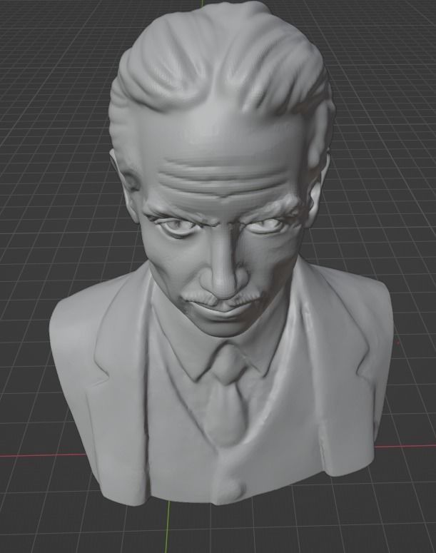 Howard Hughes 3D print model_17