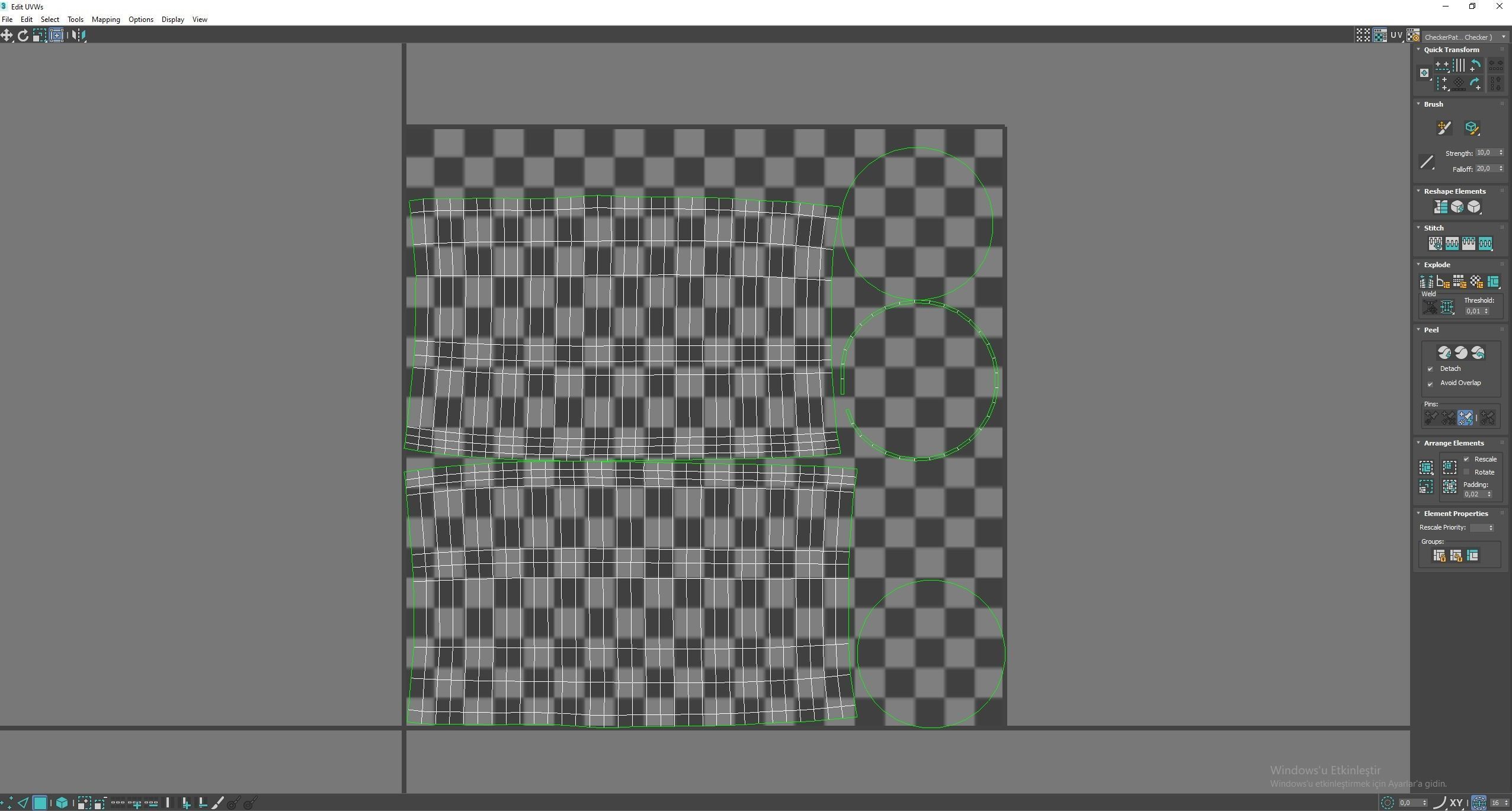 Medieval Cups Low-poly 3D model_8