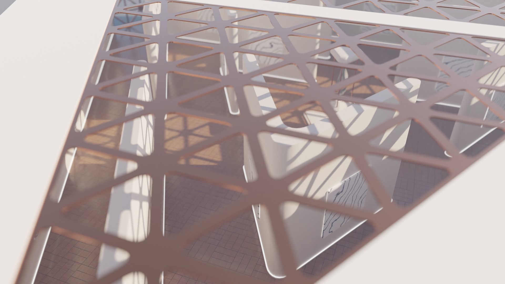 Art Gallery 02 Low-poly 3D model_24