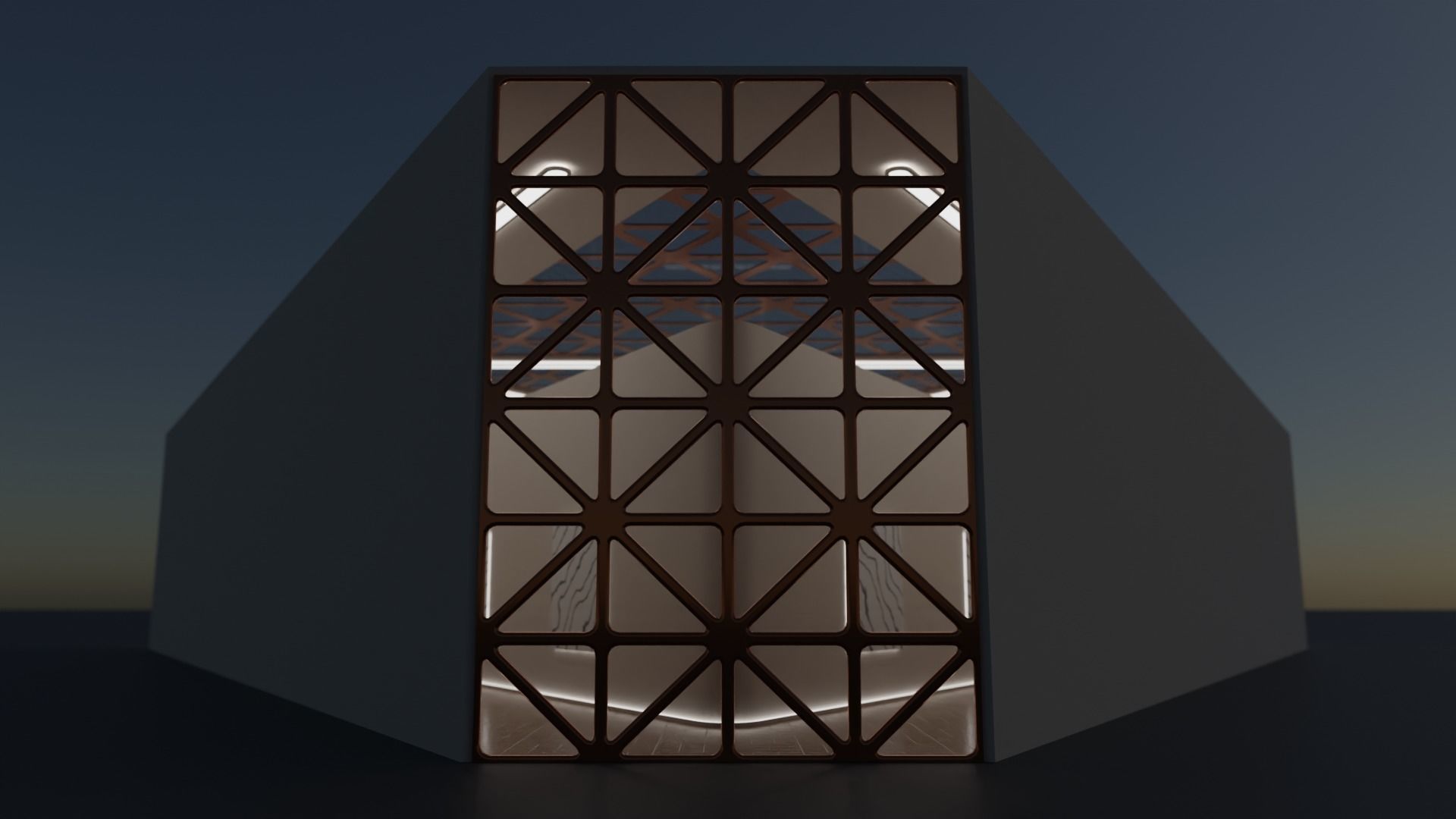 Art Gallery 02 Low-poly 3D model_26