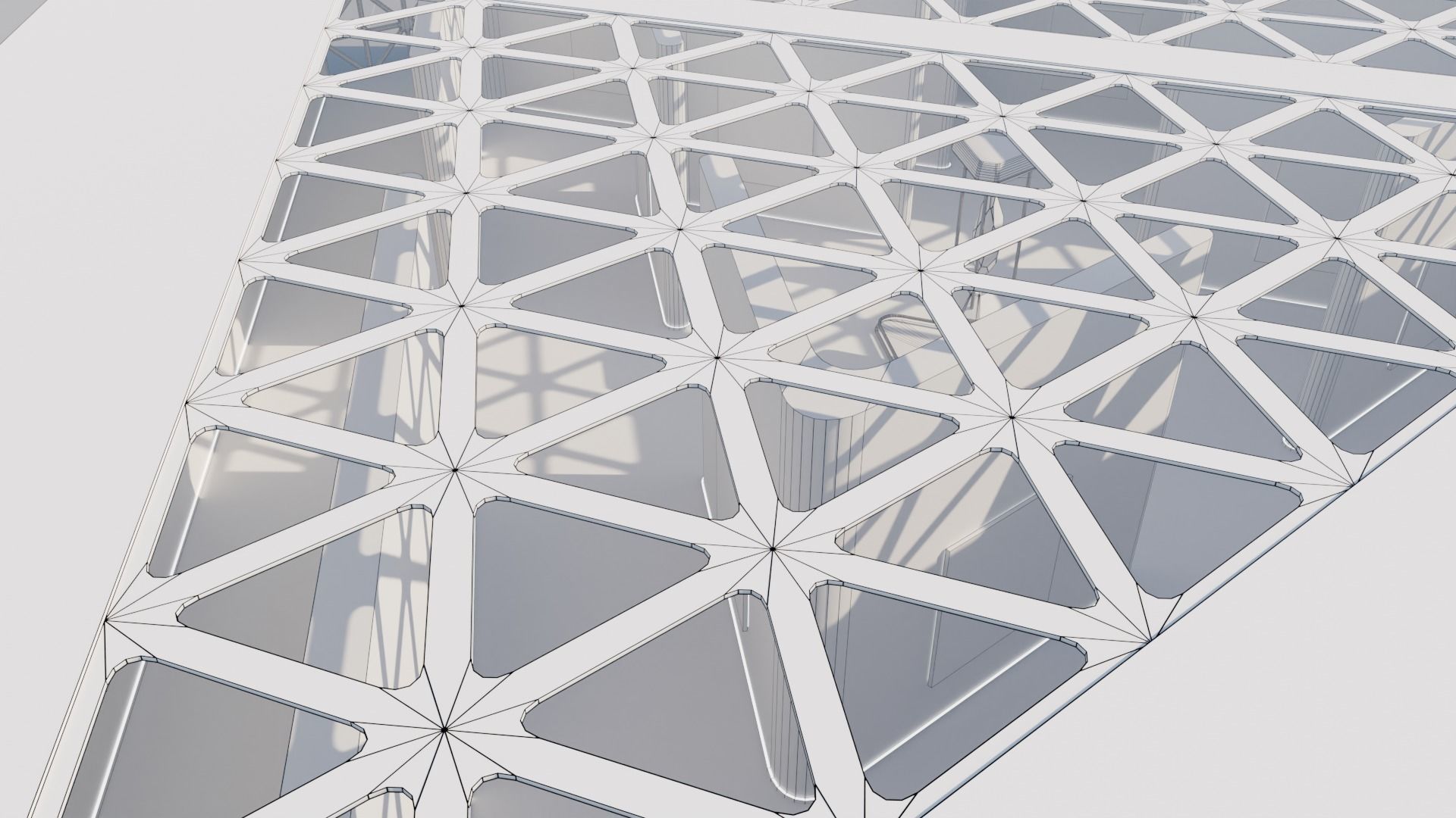 Art Gallery 02 Low-poly 3D model_25