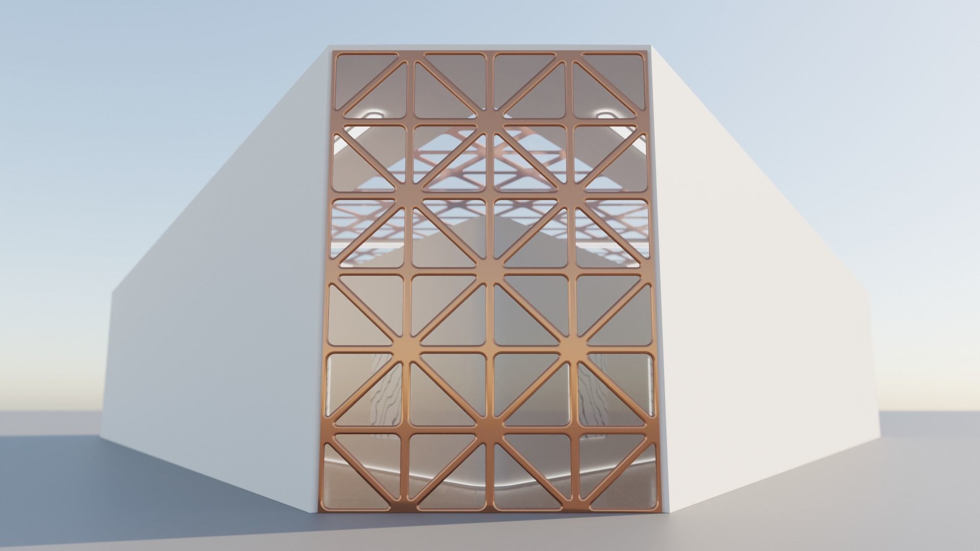 Art Gallery 02 Low-poly 3D model_4