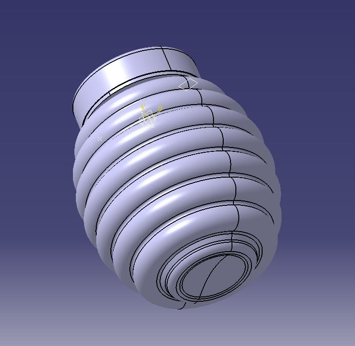 Honey Bottle 200ml 3D print model_30