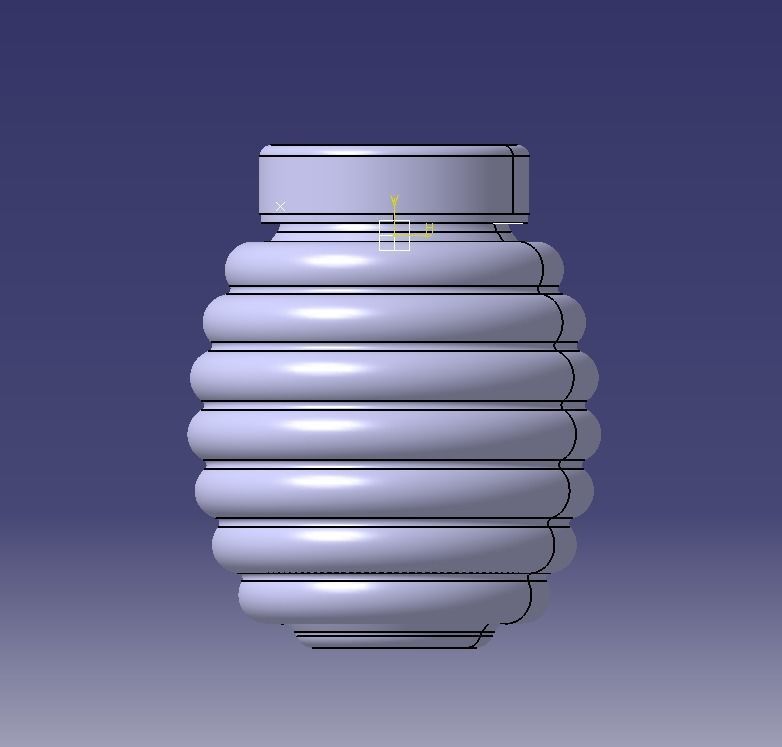 Honey Bottle 200ml 3D print model_5