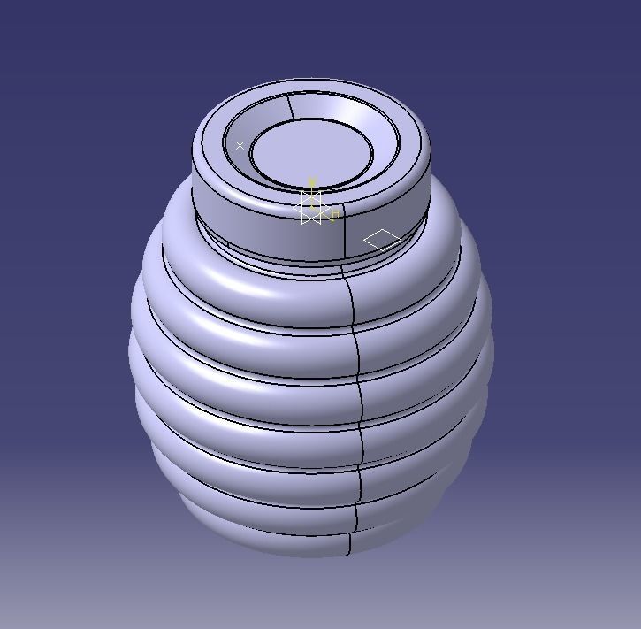 Honey Bottle 200ml 3D print model_27