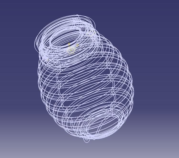 Honey Bottle 200ml 3D print model_31