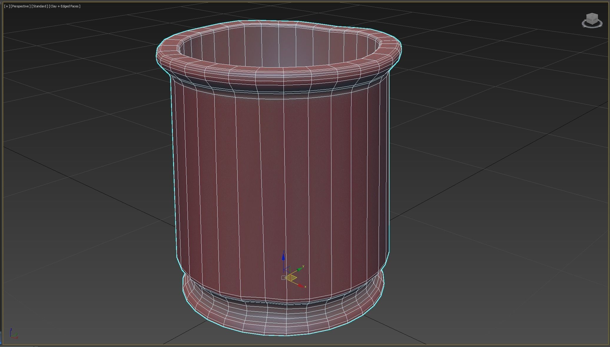 Medieval Cups Low-poly 3D model_5