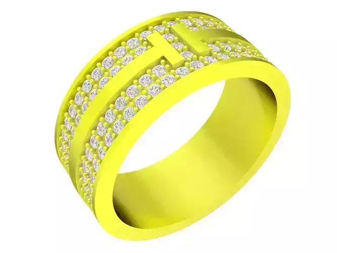 luxury asian diamond lady ring 4335