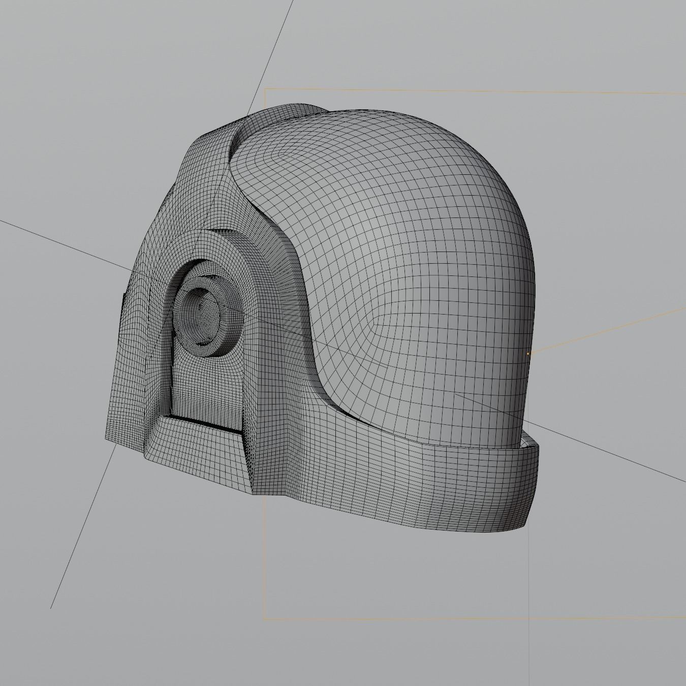 Daft punk Helmets  3D model 3D model_1