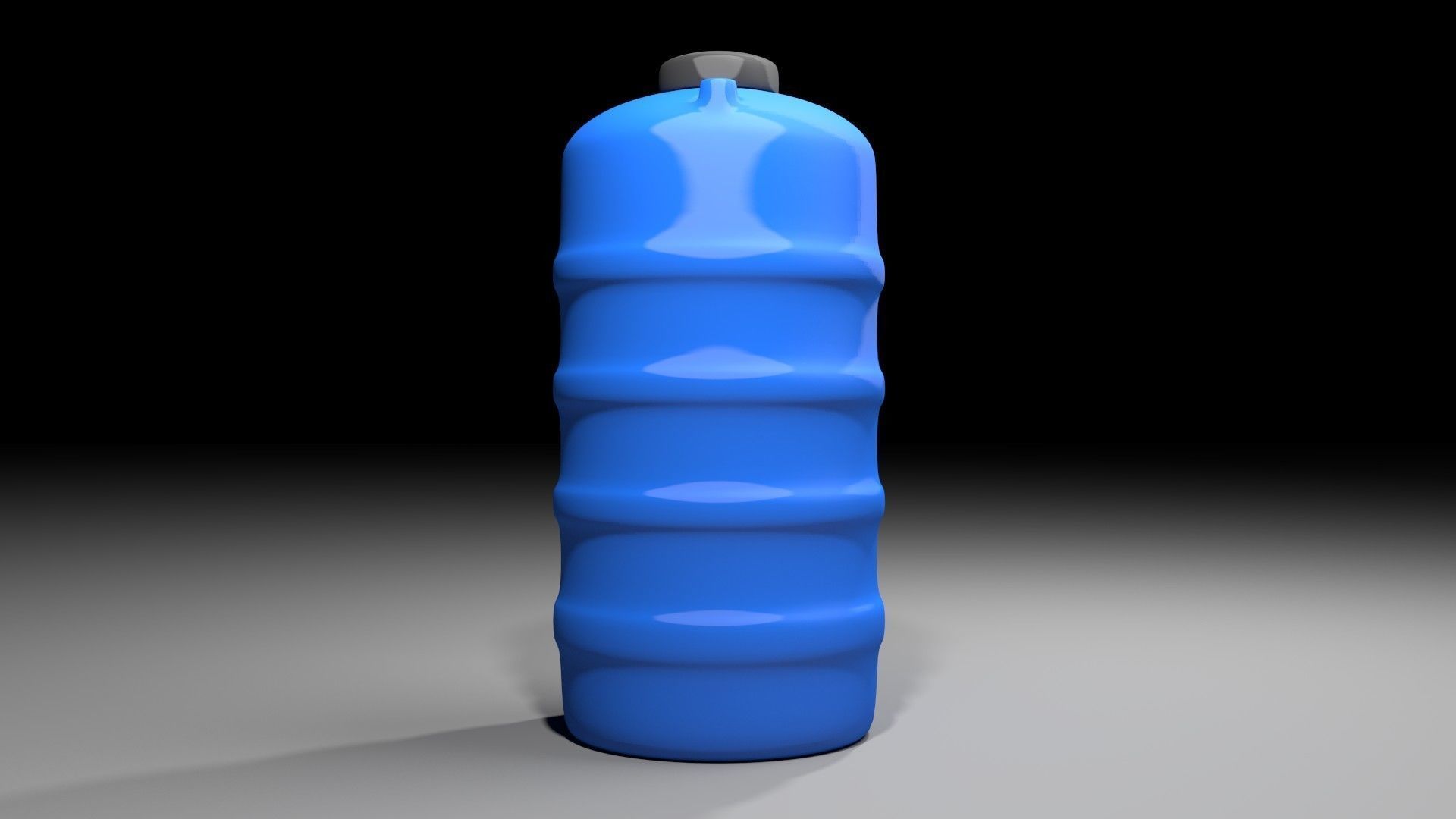Plastic Water Tank 1 3D model_1