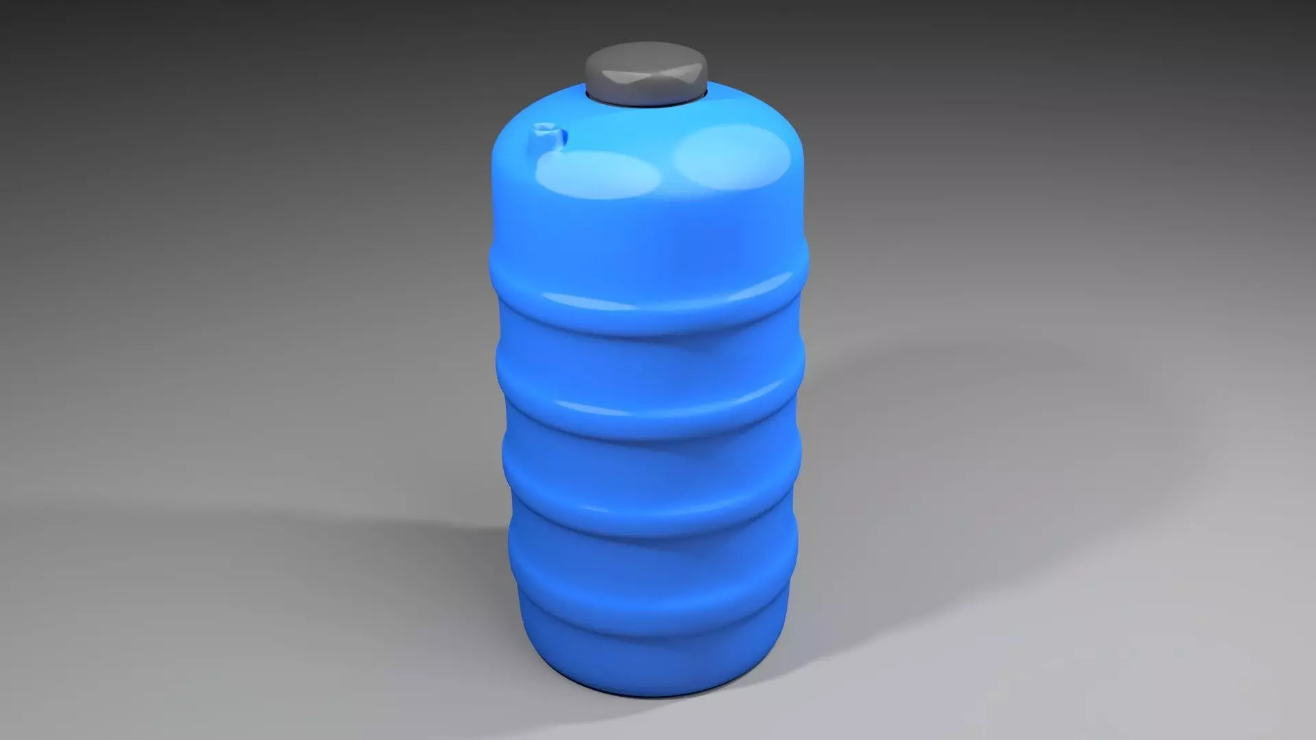 Plastic Water Tank 1 3D model_0