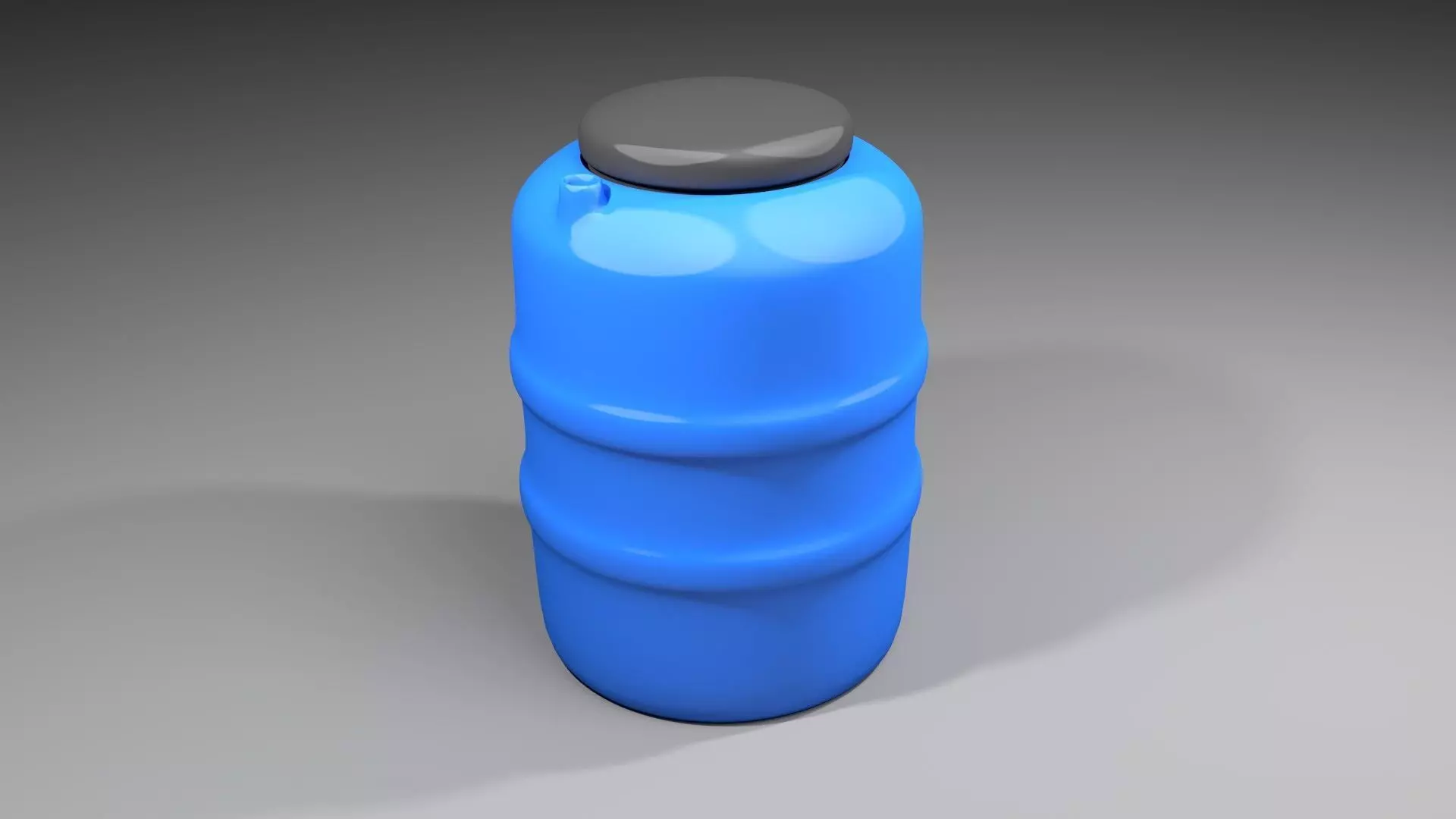 Plastic Water Tank 3 3D model_0
