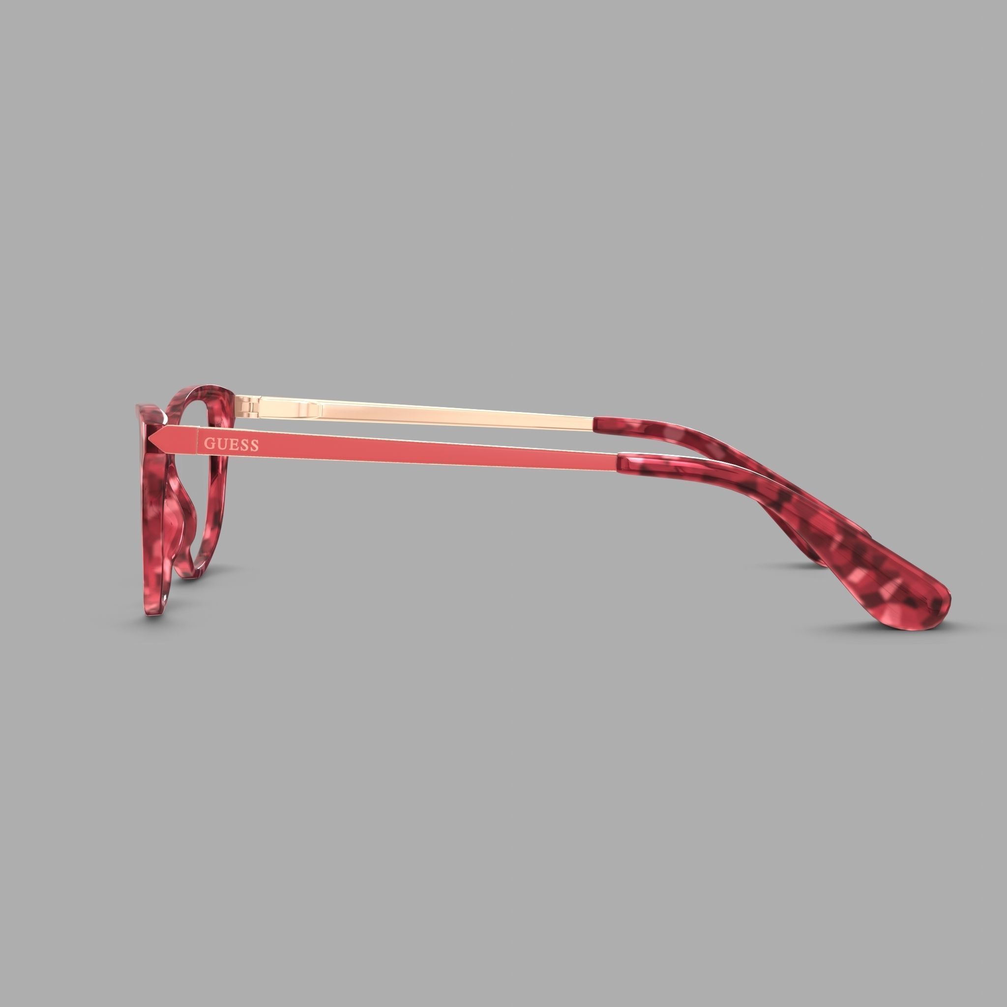 Guess - GU2681 074 Glasses Low-poly 3D model_3