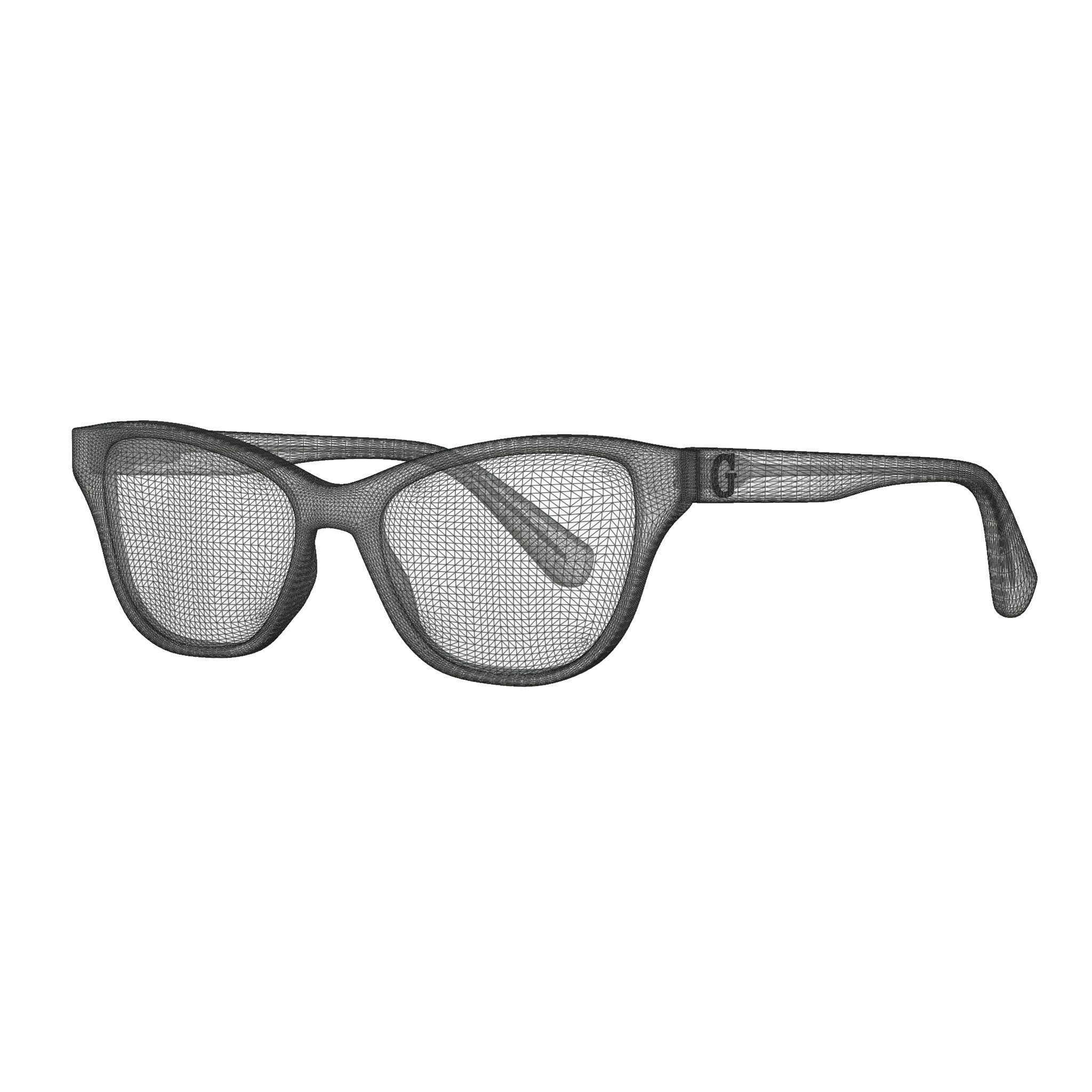 Guess - GU2678 052 Glasses Low-poly 3D model_5