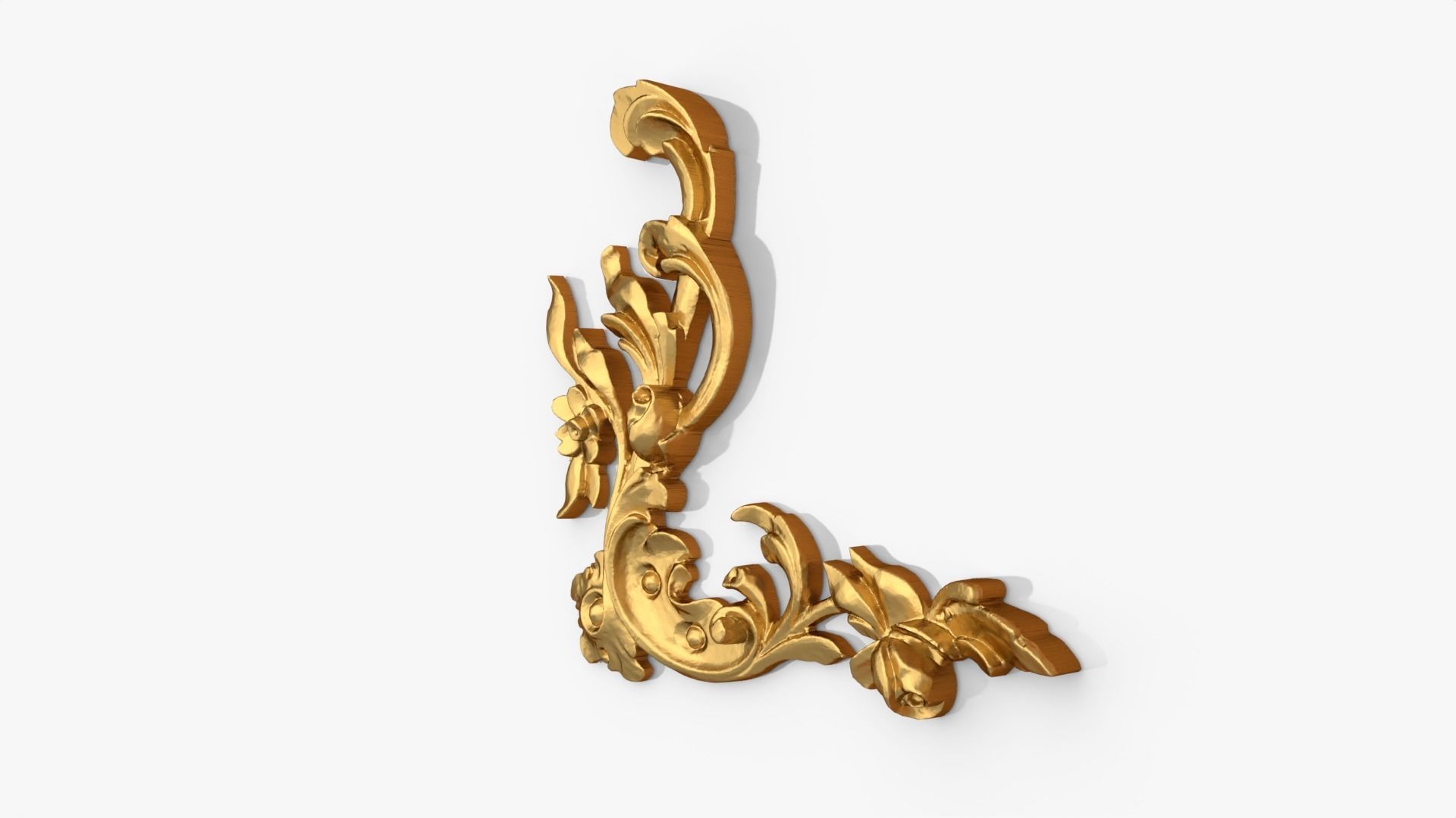 Classic decor ornament 198 3D model_1