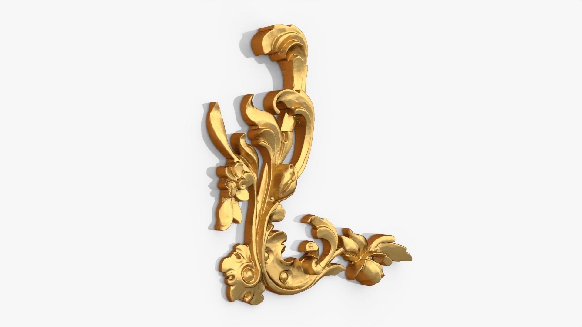 Classic decor ornament 198 3D model_2