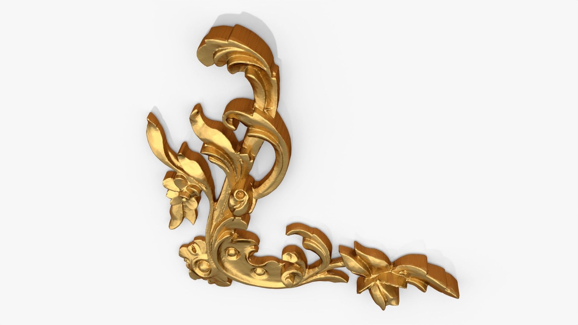 Classic decor ornament 198 3D model_4