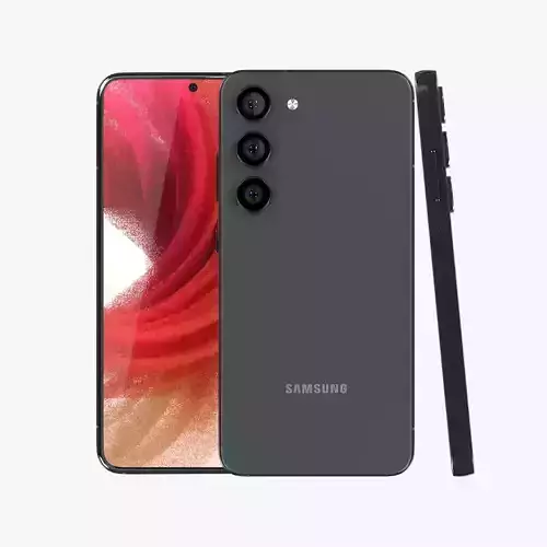 Samsung Galaxy S23 Low-poly 3D model