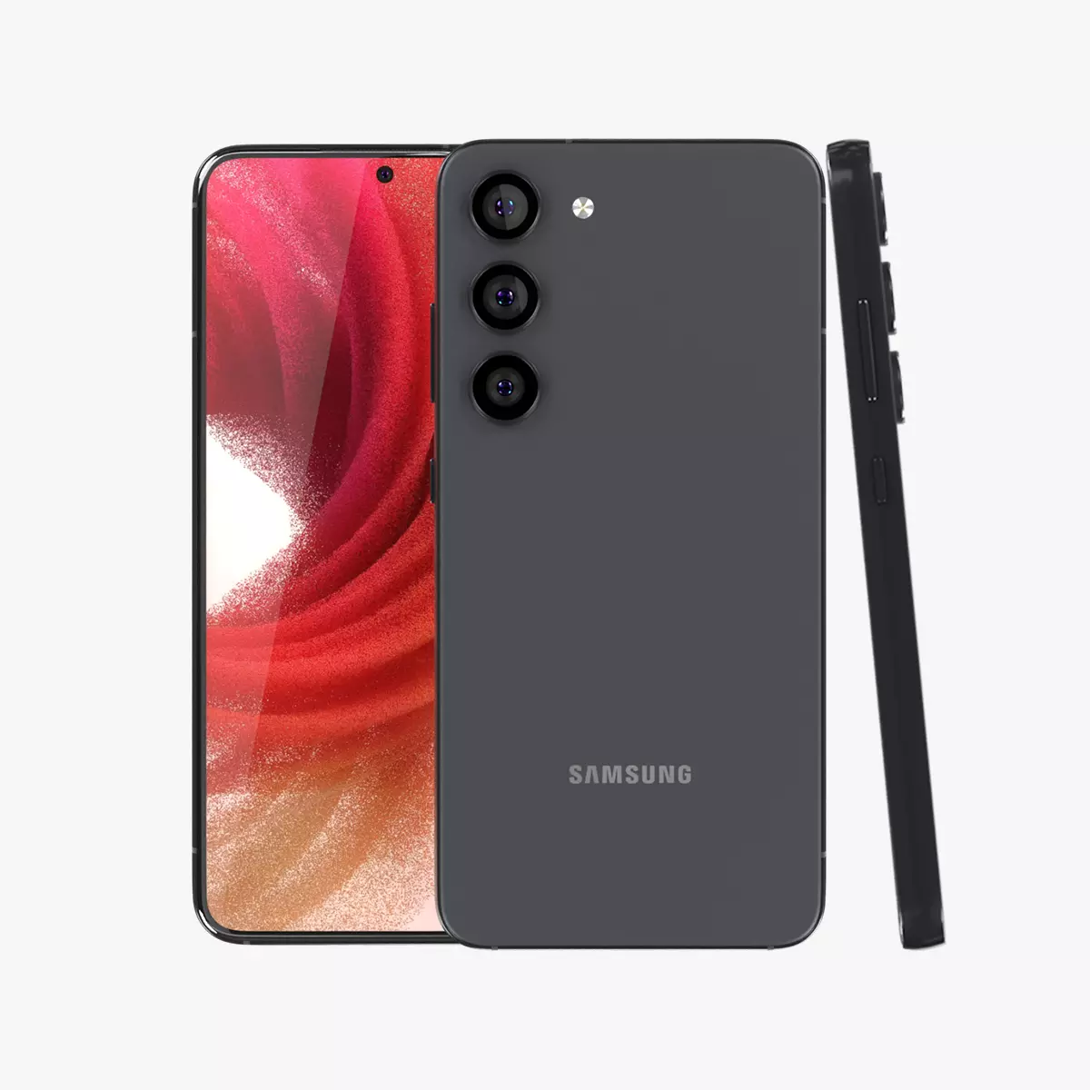 Samsung Galaxy S23 Low-poly 3D model_0