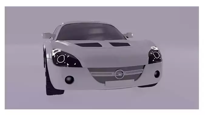 Automobile sports car