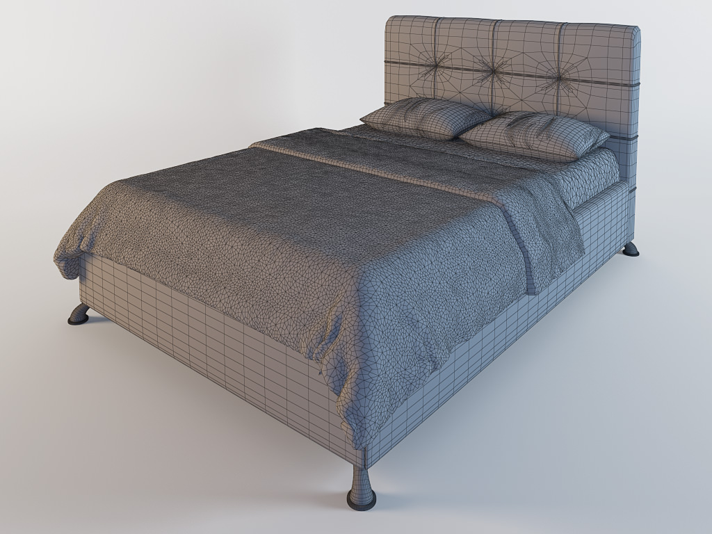 Bed Box Life 1 3D model_4