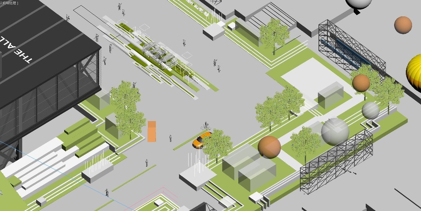 booth exhibition  Carnival 3D model_5