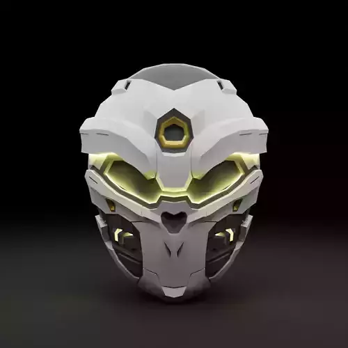 CYBERPUNK SKULL HELMET