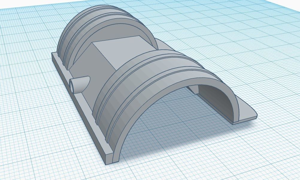 small tire wheel tubs scale model 3D print model_1