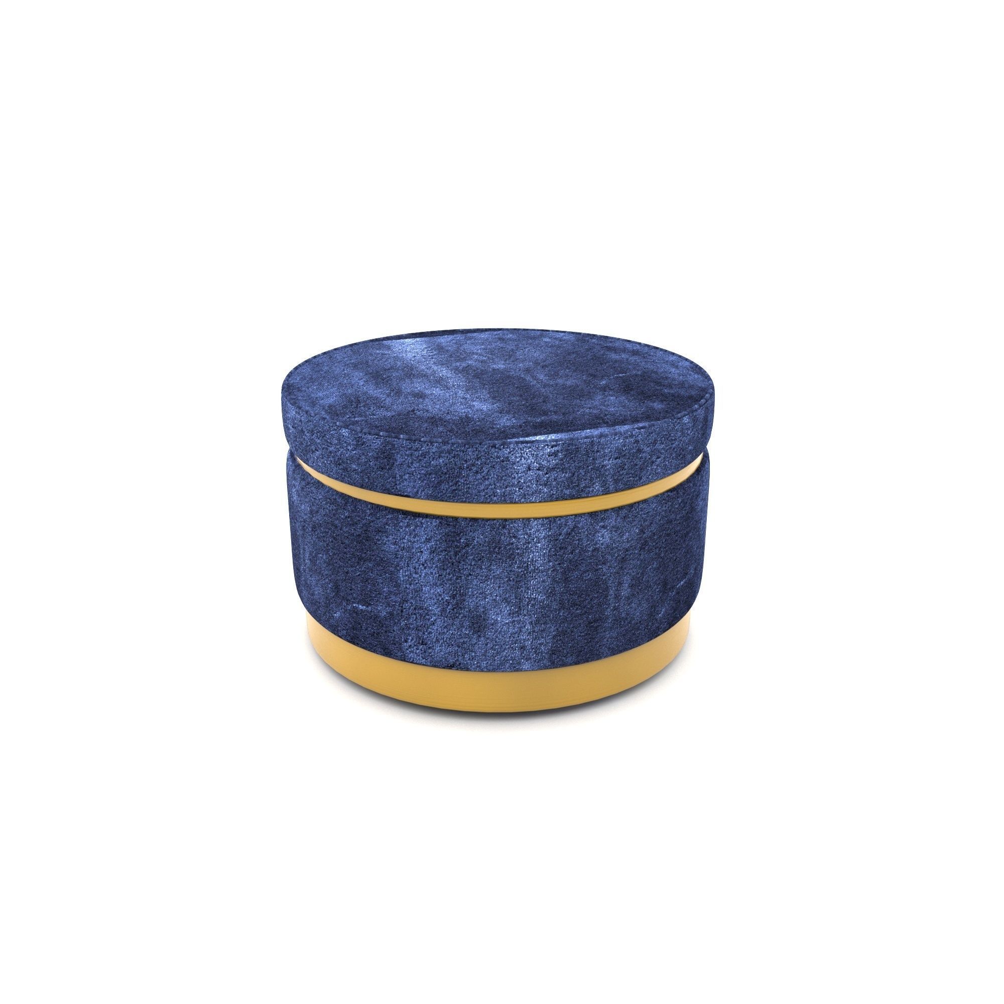 pouf chair 3D model_1