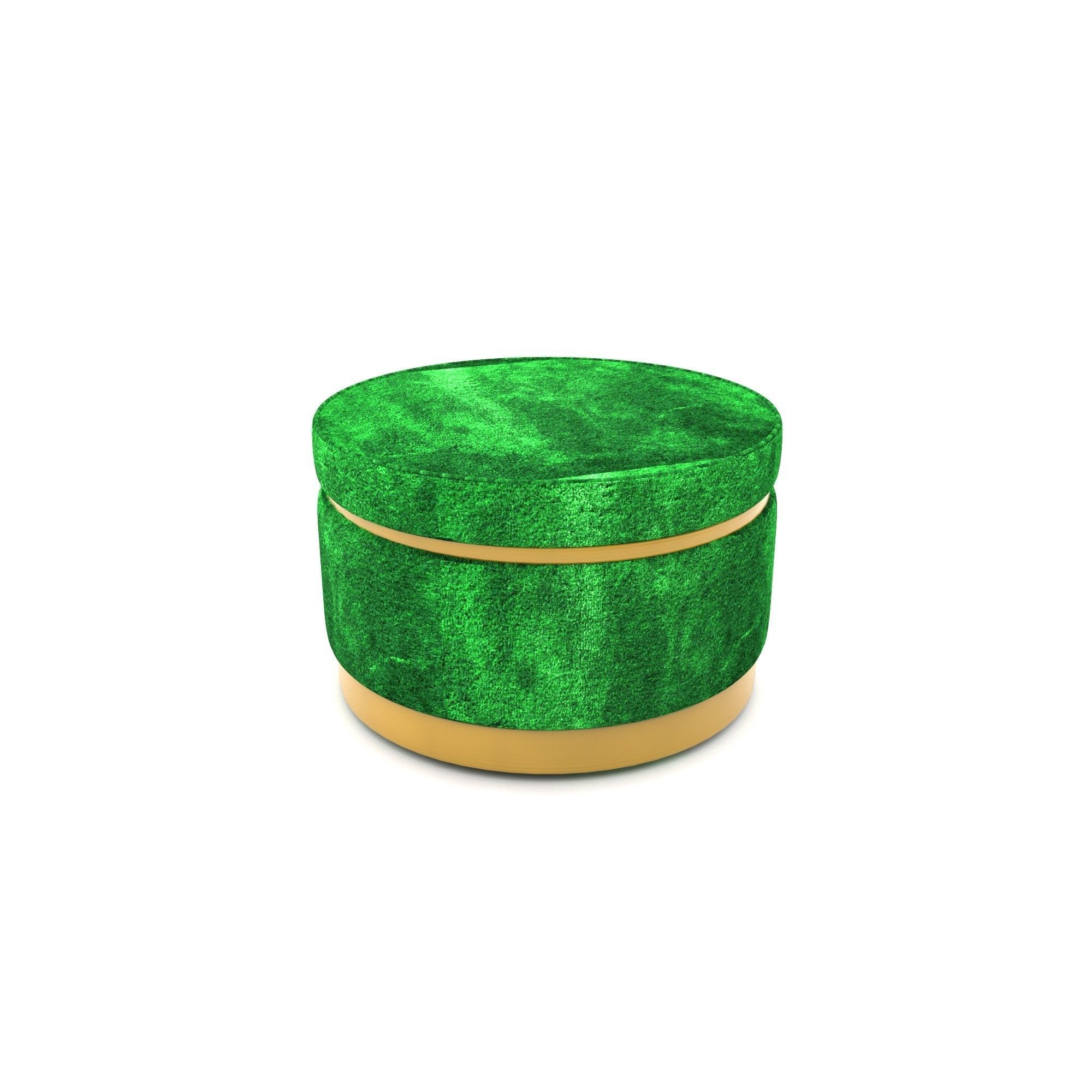 pouf chair 3D model_3
