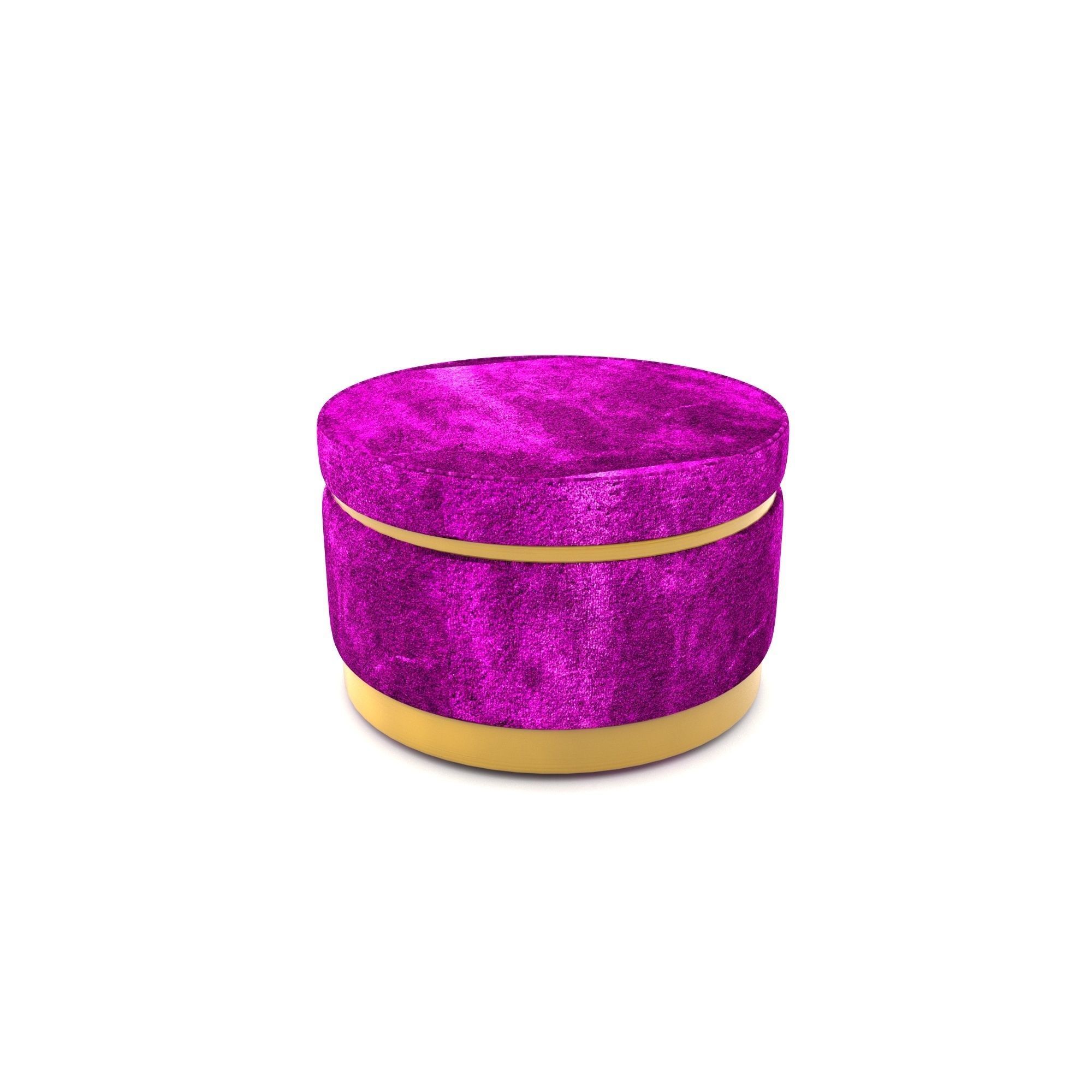 pouf chair 3D model_6