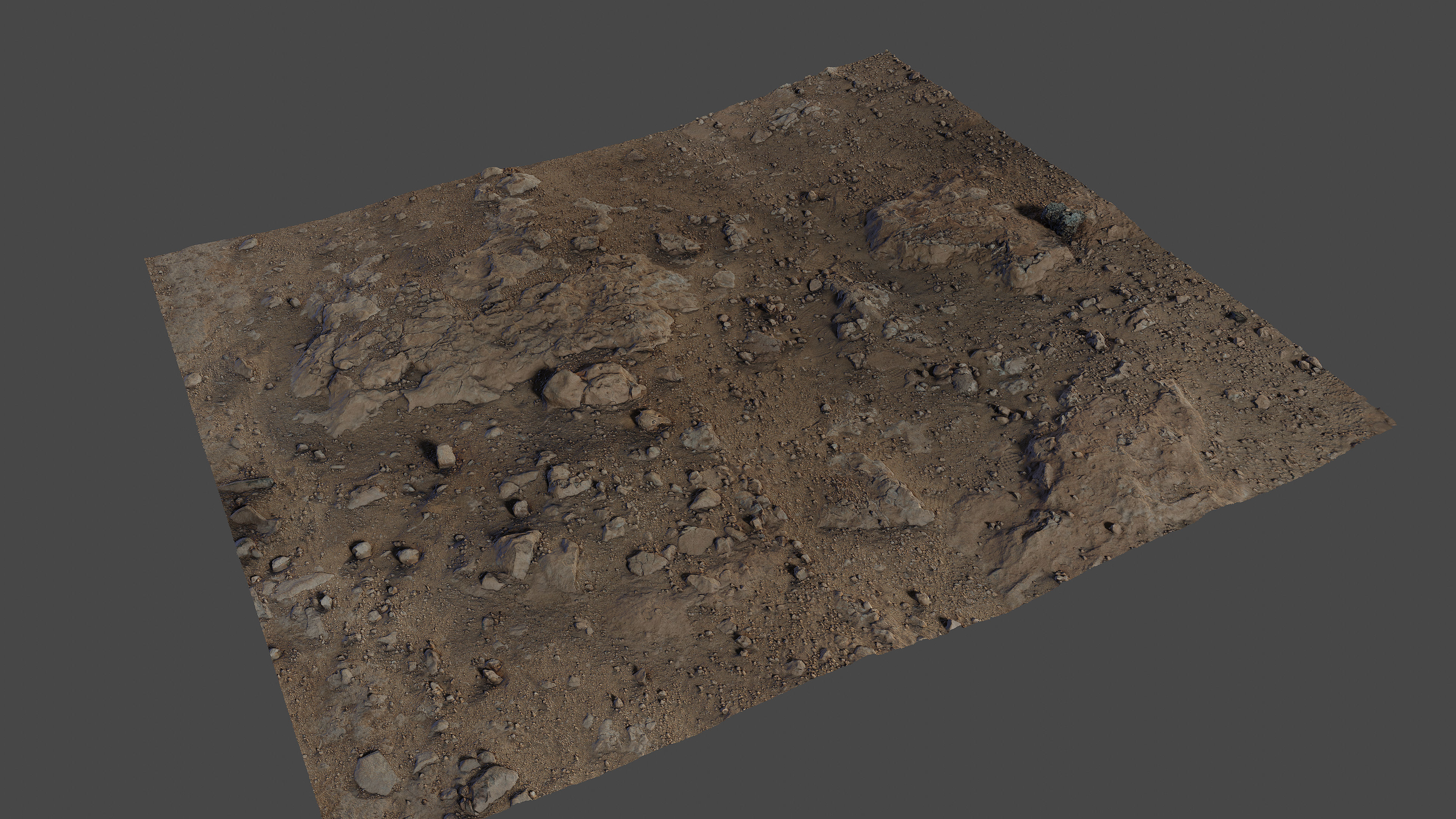 Gravelsand01 3D model_1