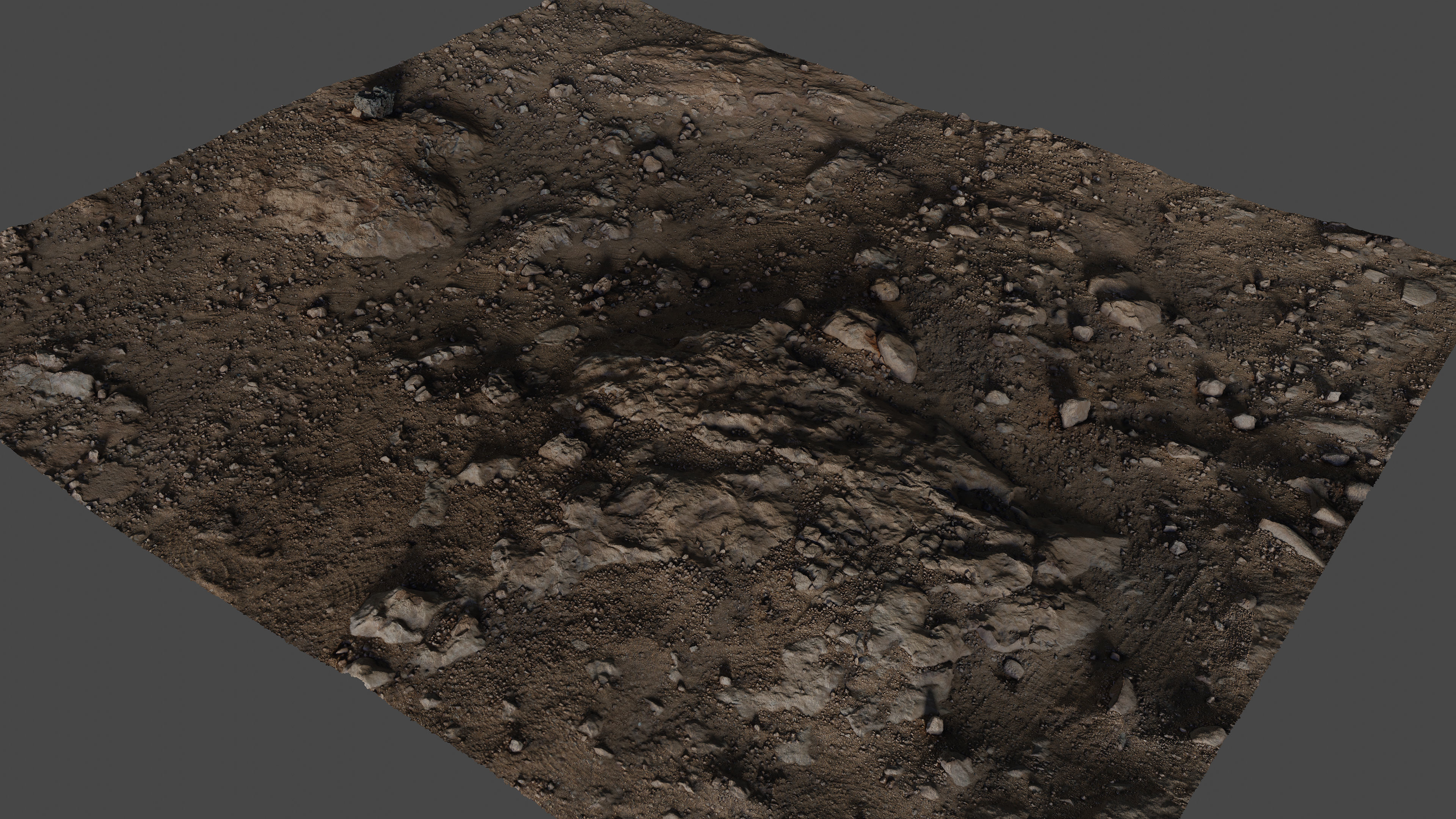 Gravelsand01 3D model_8