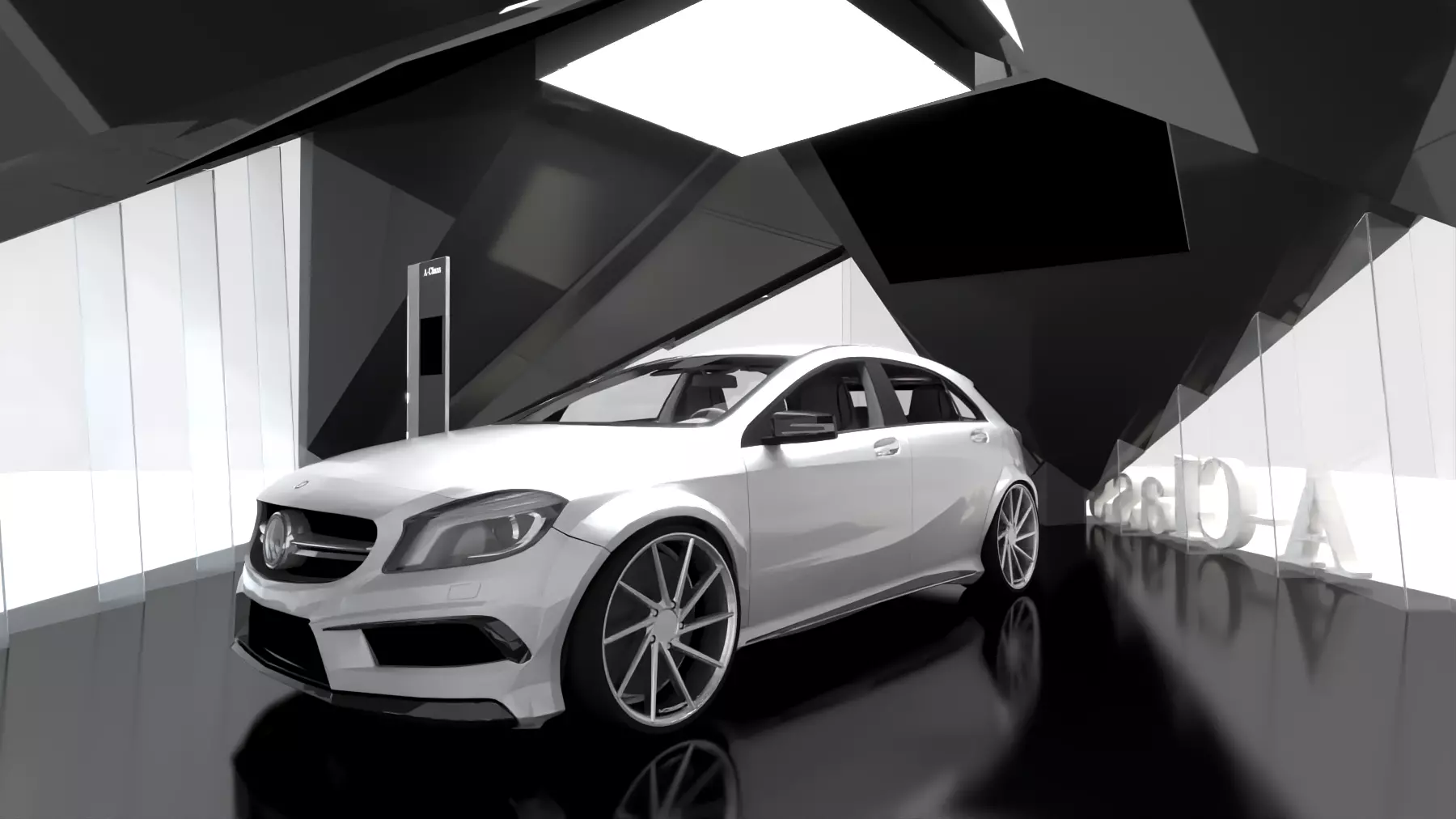 booth exhibition 3D model_0